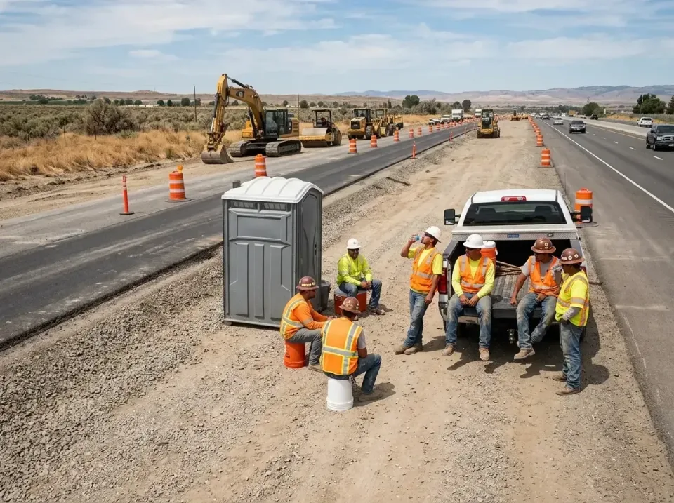 highway-road-construction-crew-007 — frequently asked questions, Porta Potty and Restroom Rentals in Franklin, OH